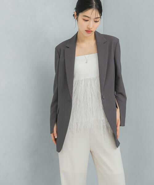 URBAN RESEARCH ROSSO / アーバンリサーチ ロッソ その他アウター | 防シワスリットスリーブデザインジャケット | 詳細1