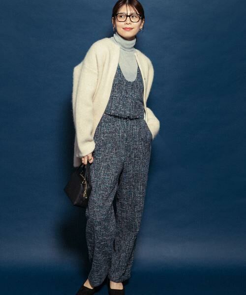 URBAN RESEARCH ROSSO / アーバンリサーチ ロッソ セットアップ | F by ROSSO　ツイードビスチェ+ワイドパンツ | 詳細1