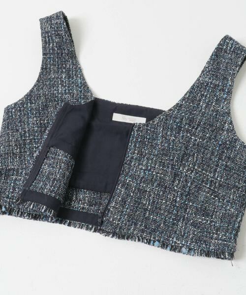 URBAN RESEARCH ROSSO / アーバンリサーチ ロッソ セットアップ | F by ROSSO　ツイードビスチェ+ワイドパンツ | 詳細13