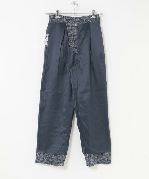 URBAN RESEARCH ROSSO / アーバンリサーチ ロッソ セットアップ | F by ROSSO　ツイードビスチェ+ワイドパンツ | 詳細17