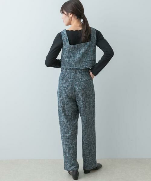 URBAN RESEARCH ROSSO / アーバンリサーチ ロッソ セットアップ | F by ROSSO　ツイードビスチェ+ワイドパンツ | 詳細5