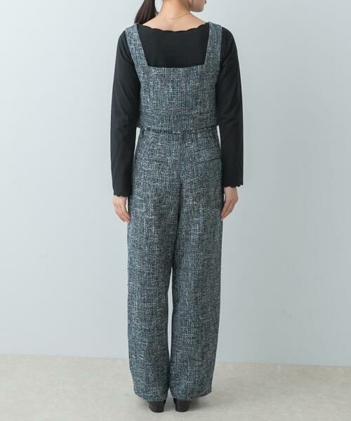 URBAN RESEARCH ROSSO / アーバンリサーチ ロッソ セットアップ | F by ROSSO　ツイードビスチェ+ワイドパンツ | 詳細9