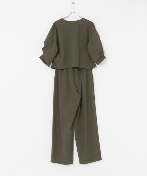 URBAN RESEARCH ROSSO / アーバンリサーチ ロッソ セットアップ | F by ROSSO　撥水ストレッチブラウス+イージーパンツ | 詳細12