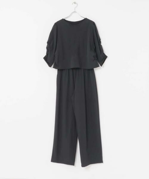 URBAN RESEARCH ROSSO / アーバンリサーチ ロッソ セットアップ | F by ROSSO　撥水ストレッチブラウス+イージーパンツ | 詳細24