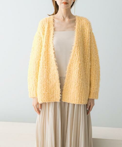 URBAN RESEARCH ROSSO / アーバンリサーチ ロッソ カーディガン・ボレロ | ヘアリーカーディガン | 詳細4