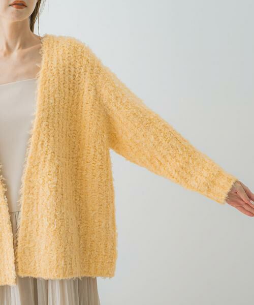 URBAN RESEARCH ROSSO / アーバンリサーチ ロッソ カーディガン・ボレロ | ヘアリーカーディガン | 詳細7