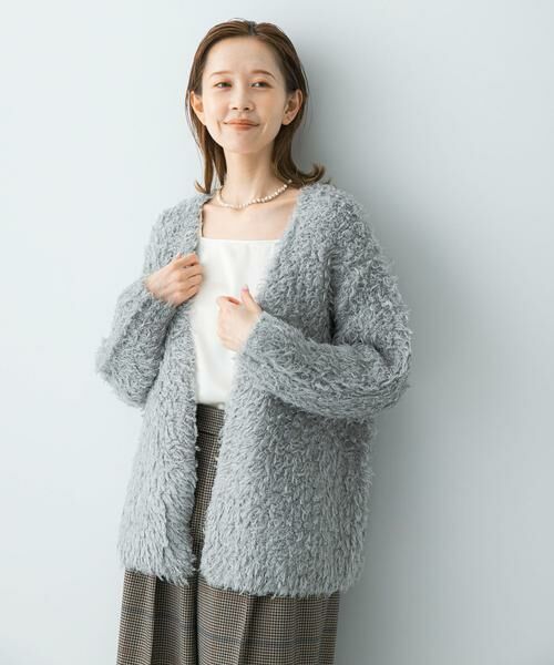 URBAN RESEARCH ROSSO / アーバンリサーチ ロッソ カーディガン・ボレロ | ヘアリーカーディガン | 詳細17
