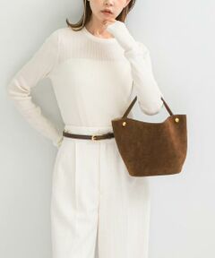 URBAN RESEARCH ROSSO / アーバンリサーチ ロッソ ニット・セーター | シルク混リブデザインニット