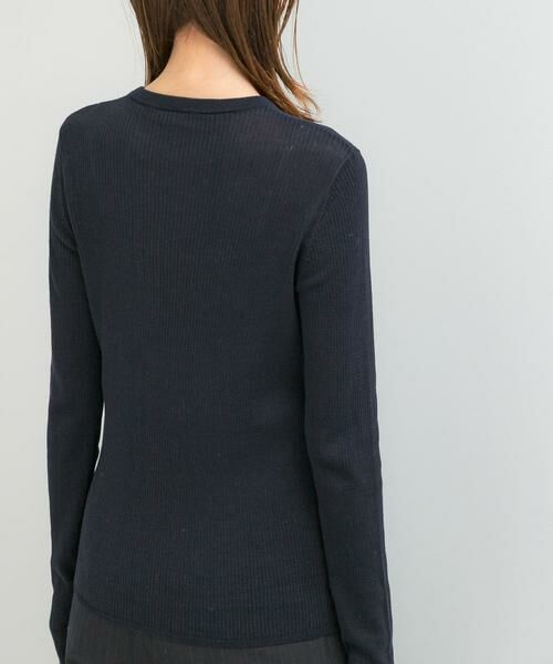 URBAN RESEARCH ROSSO / アーバンリサーチ ロッソ ニット・セーター | シルク混リブデザインニット | 詳細9