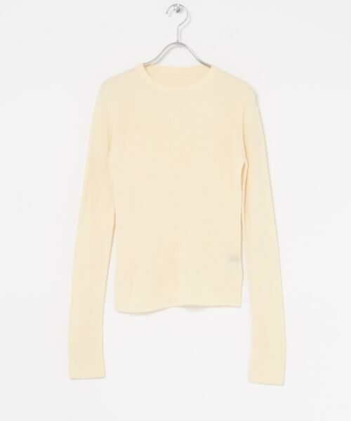 URBAN RESEARCH ROSSO / アーバンリサーチ ロッソ ニット・セーター | シルク混リブデザインニット | 詳細21