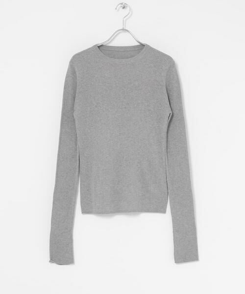 URBAN RESEARCH ROSSO / アーバンリサーチ ロッソ ニット・セーター | シルク混リブデザインニット | 詳細25