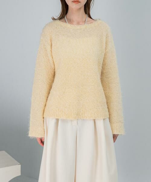 URBAN RESEARCH ROSSO / アーバンリサーチ ロッソ ニット・セーター | ラメシャギーニットプルオーバー | 詳細4