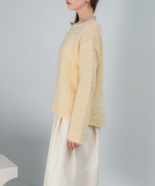 URBAN RESEARCH ROSSO / アーバンリサーチ ロッソ ニット・セーター | ラメシャギーニットプルオーバー | 詳細5