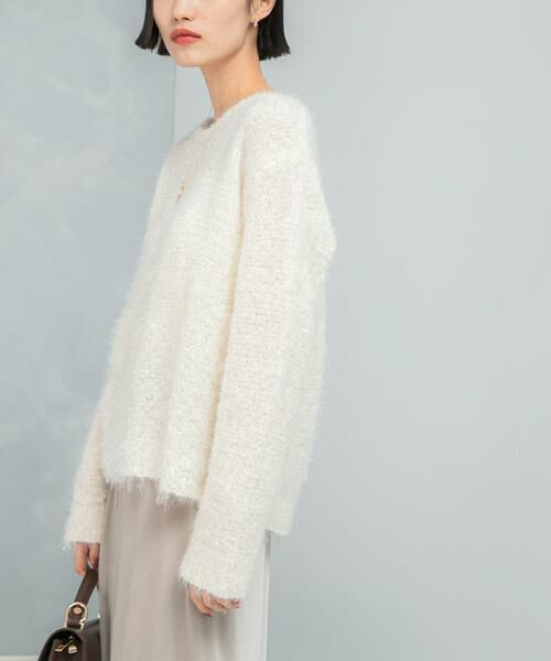 URBAN RESEARCH ROSSO / アーバンリサーチ ロッソ ニット・セーター | ラメシャギーニットプルオーバー | 詳細13