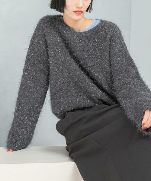 URBAN RESEARCH ROSSO / アーバンリサーチ ロッソ ニット・セーター | ラメシャギーニットプルオーバー | 詳細20