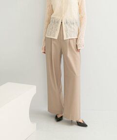 URBAN RESEARCH ROSSO / アーバンリサーチ ロッソ その他パンツ | ウール混防シワハイウエストワイドスラックス