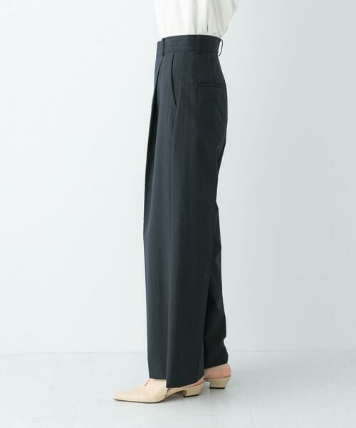 URBAN RESEARCH ROSSO / アーバンリサーチ ロッソ その他パンツ | ウール混防シワハイウエストワイドスラックス | 詳細2