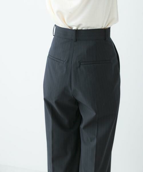 URBAN RESEARCH ROSSO / アーバンリサーチ ロッソ その他パンツ | ウール混防シワハイウエストワイドスラックス | 詳細6