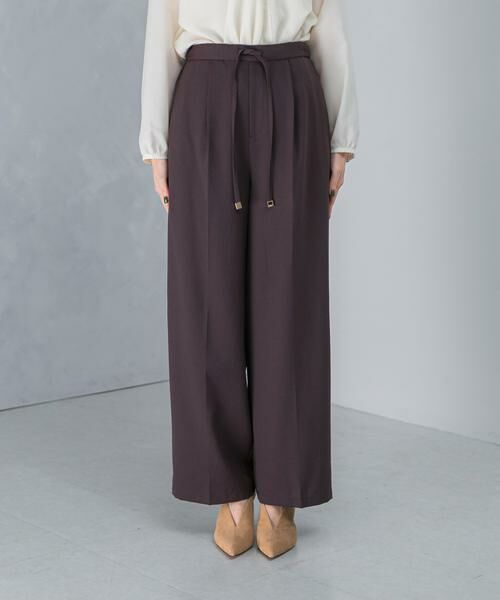 URBAN RESEARCH ROSSO / アーバンリサーチ ロッソ その他パンツ | イージーケアウーステッドストレートパンツ | 詳細4