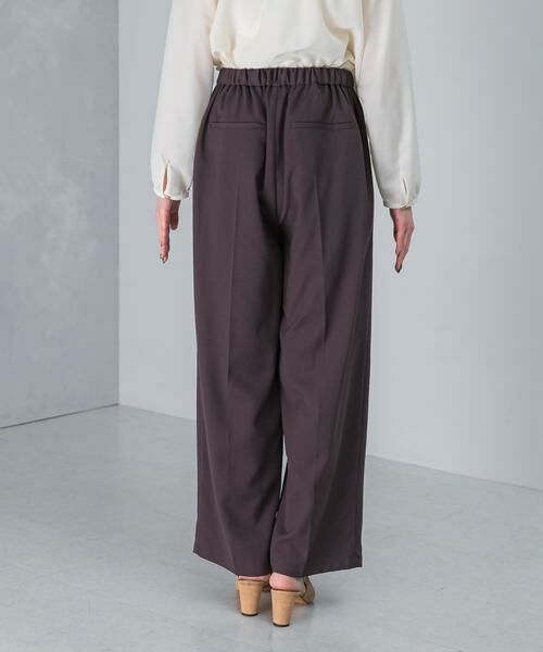 URBAN RESEARCH ROSSO / アーバンリサーチ ロッソ その他パンツ | イージーケアウーステッドストレートパンツ | 詳細6