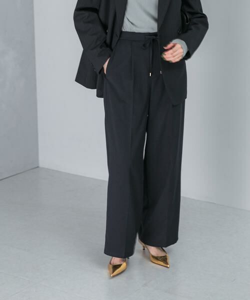 URBAN RESEARCH ROSSO / アーバンリサーチ ロッソ その他パンツ | イージーケアウーステッドストレートパンツ | 詳細10