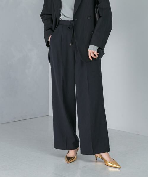 URBAN RESEARCH ROSSO / アーバンリサーチ ロッソ その他パンツ | イージーケアウーステッドストレートパンツ | 詳細11