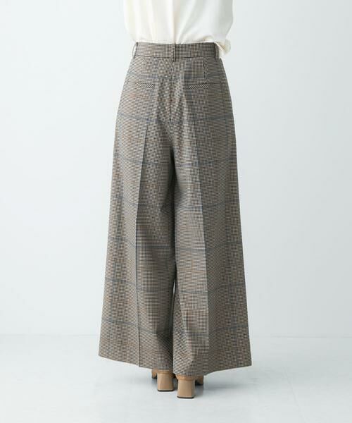 URBAN RESEARCH ROSSO / アーバンリサーチ ロッソ その他パンツ | チェックワイドスラックス | 詳細11