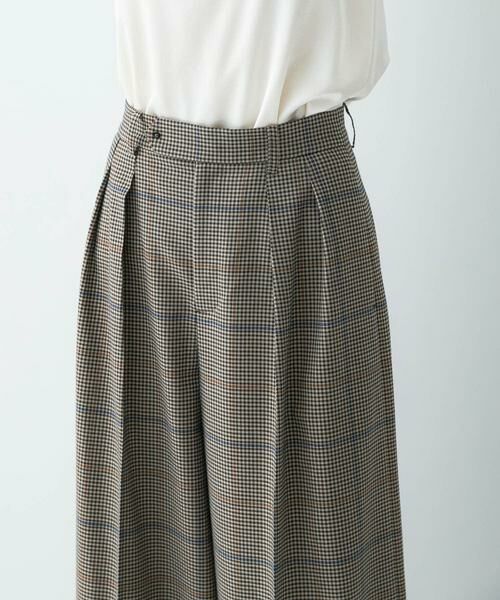 URBAN RESEARCH ROSSO / アーバンリサーチ ロッソ その他パンツ | チェックワイドスラックス | 詳細12