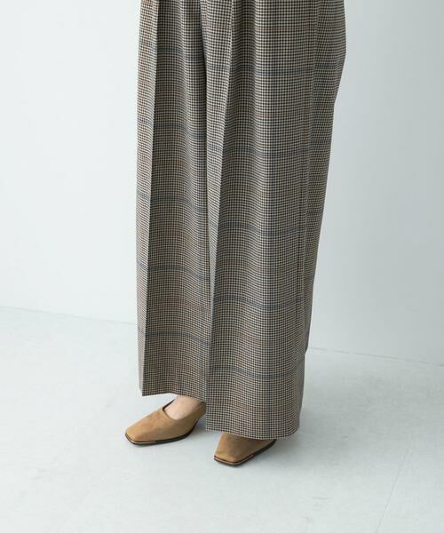 URBAN RESEARCH ROSSO / アーバンリサーチ ロッソ その他パンツ | チェックワイドスラックス | 詳細14