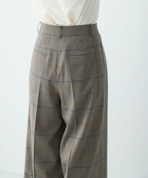 URBAN RESEARCH ROSSO / アーバンリサーチ ロッソ その他パンツ | チェックワイドスラックス | 詳細15