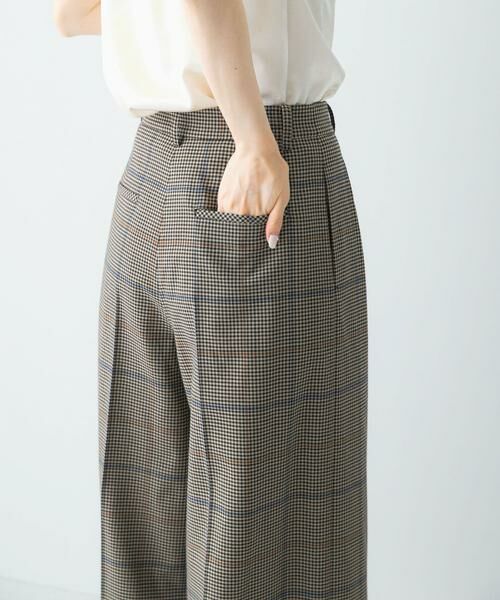 URBAN RESEARCH ROSSO / アーバンリサーチ ロッソ その他パンツ | チェックワイドスラックス | 詳細16