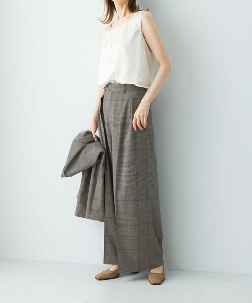 URBAN RESEARCH ROSSO / アーバンリサーチ ロッソ その他パンツ | チェックワイドスラックス | 詳細5