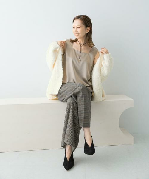 URBAN RESEARCH ROSSO / アーバンリサーチ ロッソ その他パンツ | チェックワイドスラックス | 詳細8