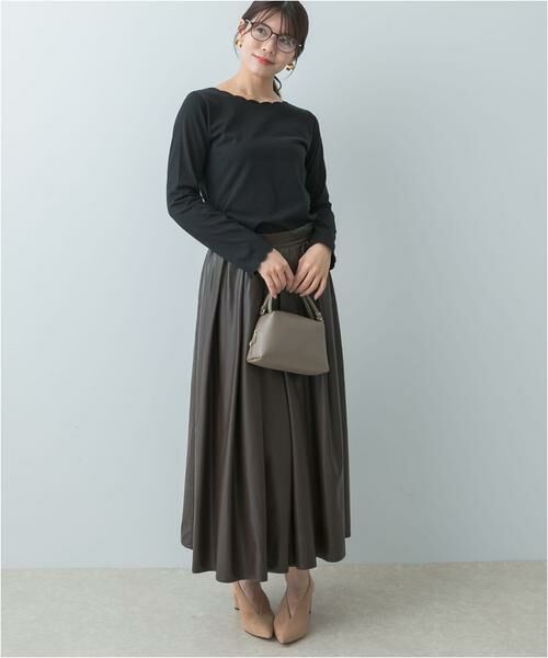 URBAN RESEARCH ROSSO / アーバンリサーチ ロッソ スカート | F by ROSSO　タックボリュームスカート | 詳細5