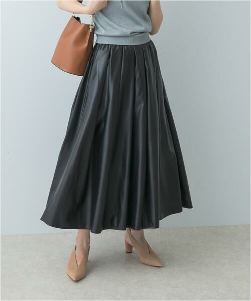 URBAN RESEARCH ROSSO / アーバンリサーチ ロッソ スカート | F by ROSSO　タックボリュームスカート | 詳細16