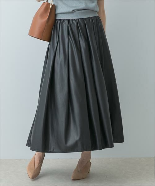 URBAN RESEARCH ROSSO / アーバンリサーチ ロッソ スカート | F by ROSSO　タックボリュームスカート | 詳細17