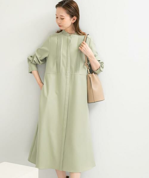 URBAN RESEARCH ROSSO / アーバンリサーチ ロッソ ワンピース | ピンタックストレートワンピース | 詳細2