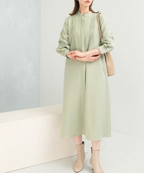 URBAN RESEARCH ROSSO / アーバンリサーチ ロッソ ワンピース | ピンタックストレートワンピース | 詳細3