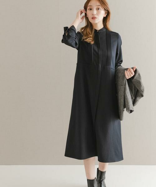 URBAN RESEARCH ROSSO / アーバンリサーチ ロッソ ワンピース | ピンタックストレートワンピース | 詳細13