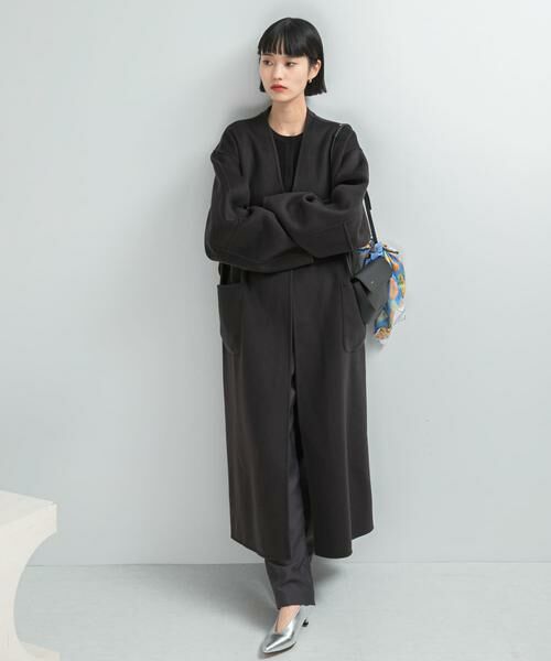 URBAN RESEARCH ROSSO / アーバンリサーチ ロッソ その他アウター | カラーレスリバーロングコート | 詳細2