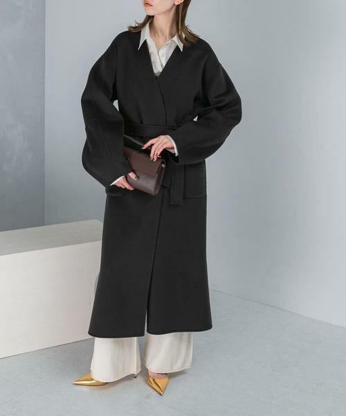 URBAN RESEARCH ROSSO / アーバンリサーチ ロッソ その他アウター | カラーレスリバーロングコート | 詳細3