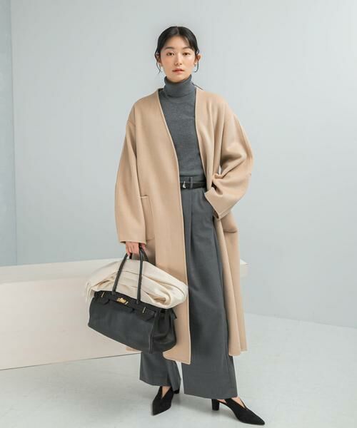 URBAN RESEARCH ROSSO / アーバンリサーチ ロッソ その他アウター | カラーレスリバーロングコート | 詳細8