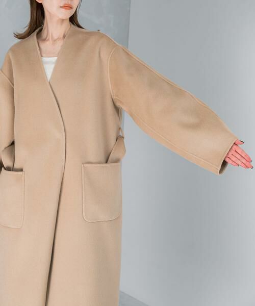 URBAN RESEARCH ROSSO / アーバンリサーチ ロッソ その他アウター | カラーレスリバーロングコート | 詳細18