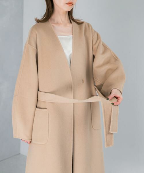 URBAN RESEARCH ROSSO / アーバンリサーチ ロッソ その他アウター | カラーレスリバーロングコート | 詳細19