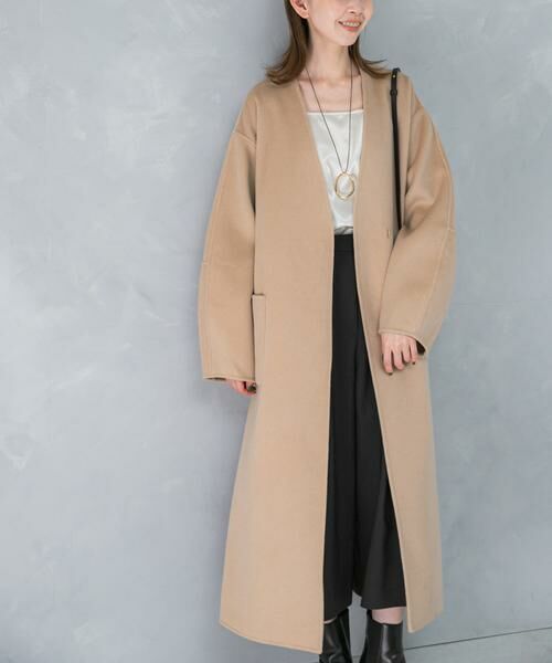 URBAN RESEARCH ROSSO / アーバンリサーチ ロッソ その他アウター | カラーレスリバーロングコート | 詳細11