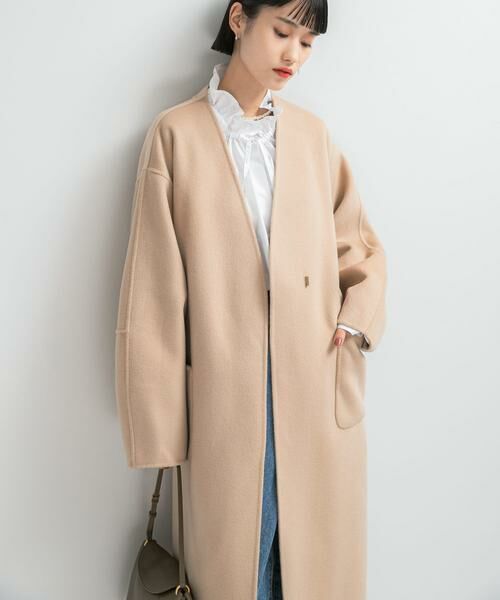 URBAN RESEARCH ROSSO / アーバンリサーチ ロッソ その他アウター | カラーレスリバーロングコート | 詳細12