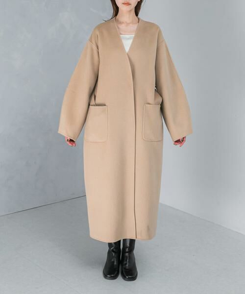 URBAN RESEARCH ROSSO / アーバンリサーチ ロッソ その他アウター | カラーレスリバーロングコート | 詳細15