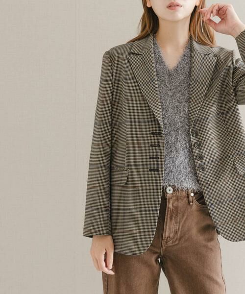 URBAN RESEARCH ROSSO / アーバンリサーチ ロッソ その他アウター | チェックテーラードジャケット | 詳細1