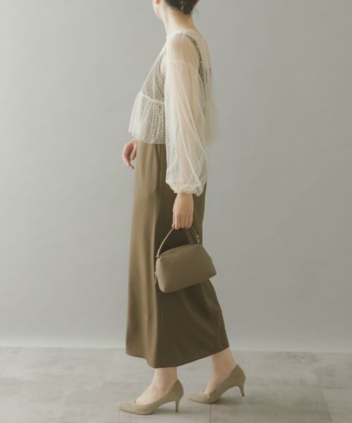 URBAN RESEARCH ROSSO / アーバンリサーチ ロッソ ドレス | ドットチュールブラウスSETドレス | 詳細3