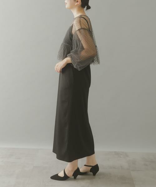 URBAN RESEARCH ROSSO / アーバンリサーチ ロッソ ドレス | ドットチュールブラウスSETドレス | 詳細11